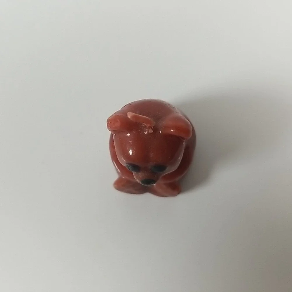 Beautiful Vintage Virgin Teddy Bear Unused Wax Candle Figurine 2